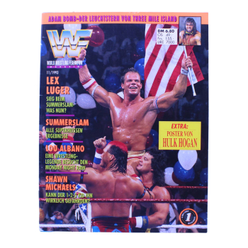 WWF Magazin 11/1993 | Ehapa Verlag | Lex Luger SummerSlam Cover | hoppla-stuff.de